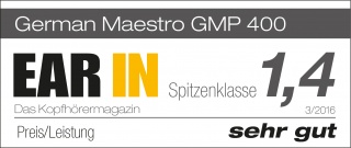 Kopfhörertest2016 German Maestro GMP 400
